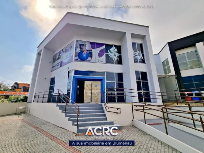 ACRC Imóveis - GL00480 - Galpão Comercial para Locação no Bairro Garcia em Blumenau
