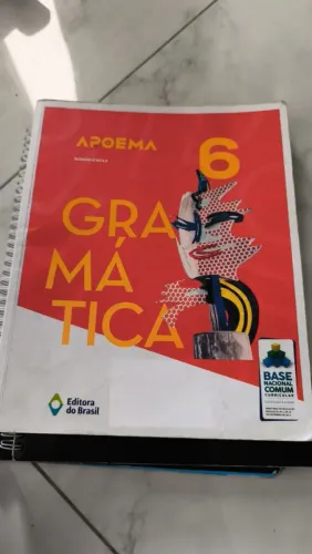 Livro de Gramática 6º ano, ótima oportunidade