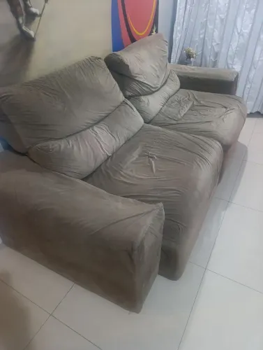 Doação de estofado