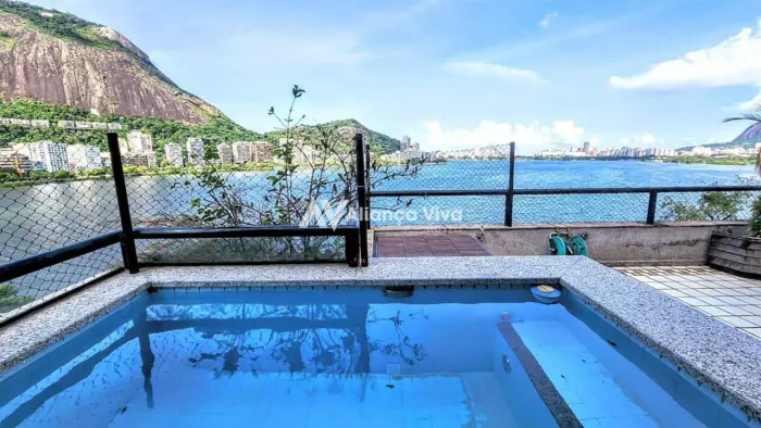 Lagoa | Cobertura 4 quartos, sendo 2 suites