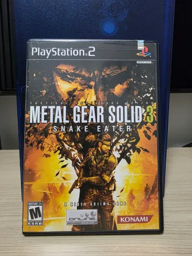 Metal gear solid 3 ps2 original americano