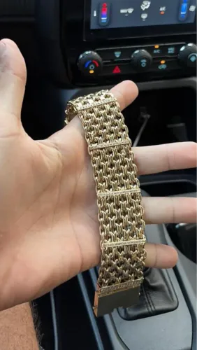 Pulseira de ouro 18 quilates