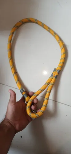 Guia Para Cães Corda Grossa Resistente Com Mosquetão