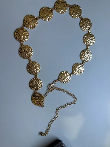 Cinto Dourado de Elos (Modelo Moedas)