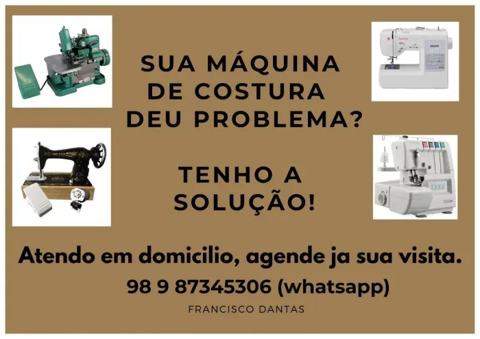 Conserto máquina de costura