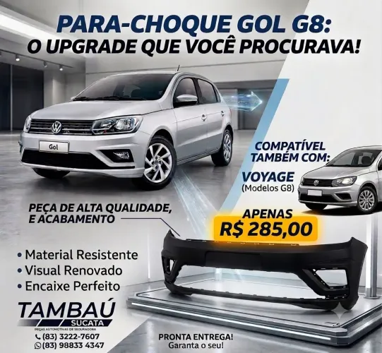 Parachoque Volkswagen Gol