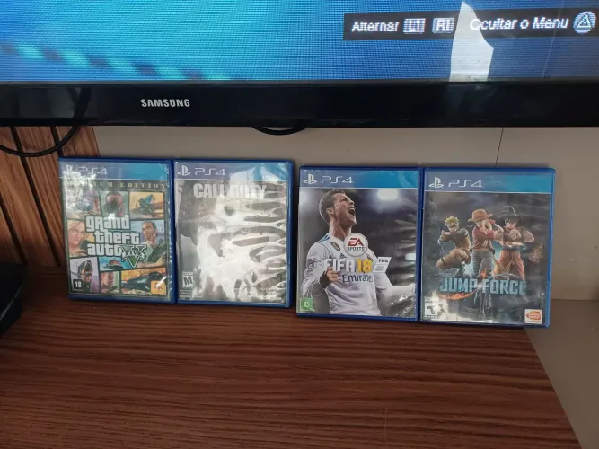 Jogos de ps4 todos perfeitos!aceito cartão