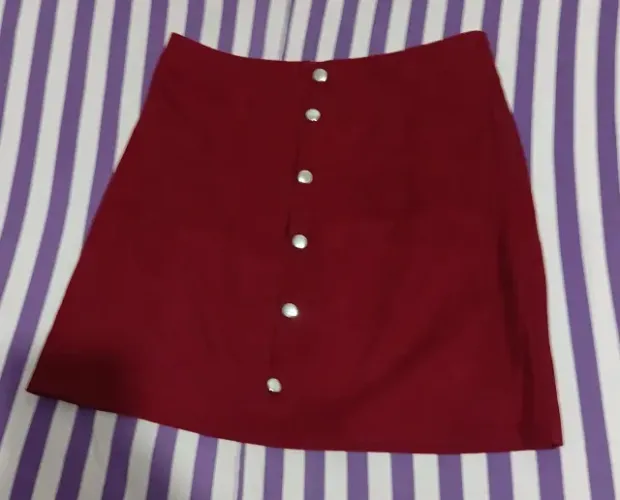 Saia vinho Nova Fashion 