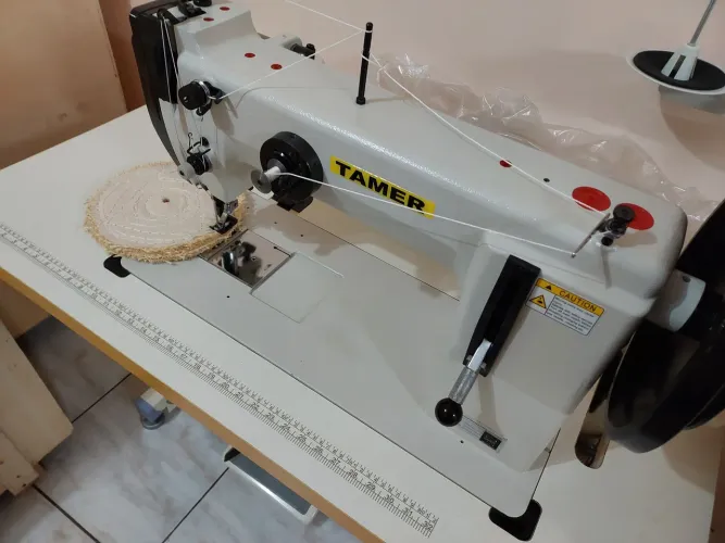 Máquina de costura Pesada psra Discos de Polimento