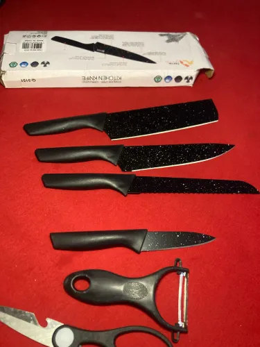 Jogo de faca aço inox super resistente
