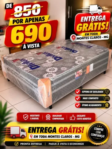 Camas Box Casal- NOVAS DE FÁBRICA