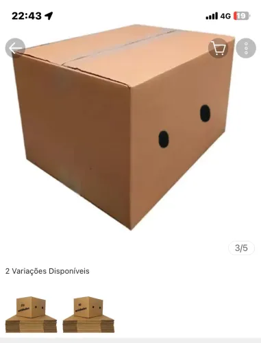 15 Caixas de Papelão para Mudança ou Armazenamento - Resistentes