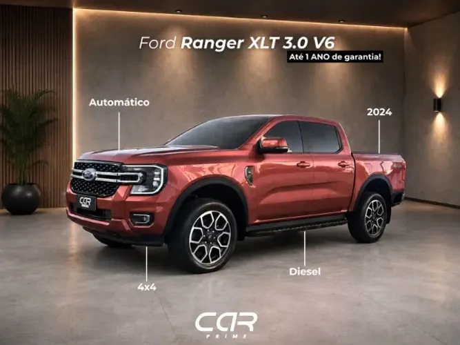 Ford Ranger XLT 3.0 V6 4X4 CD TB Die. Aut. 2024