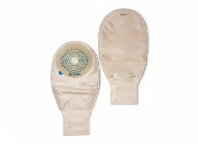 Kit 10 Bolsas De Colostomia Ileostomia Opaca Convatec Esteem Bege