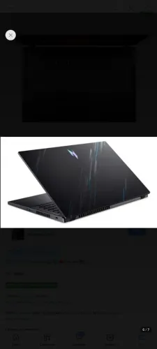Notebook V15 Anv15-51-58az 13°geração 32gb Intel Core I5 Acer Preto