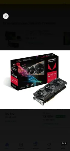 RX Vega 56 Asus rog strix