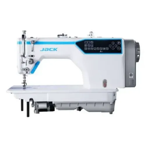 Costura reta eletrônica Leve DD - 5mm sistema transporte por motor - JACK - GF Máquinas