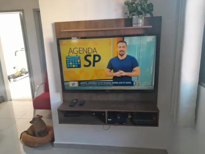 Painel para TV até 42 polegadas 2 nichos Gama móveis