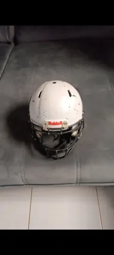 Capacete futebol americano com shoulder,luva