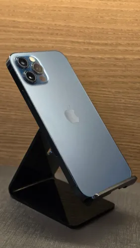 IPHONE 12 PRO AZUL 128GB COM A BATERIA TROCADA!