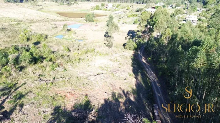 Área de terra com 2ha a 1,3km do asfalto em Triunfo - Aceito veículo ou caminhonete