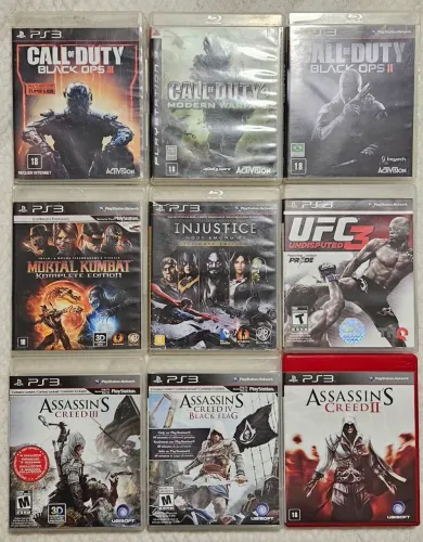 Jogos PS3 Mídia fisica
