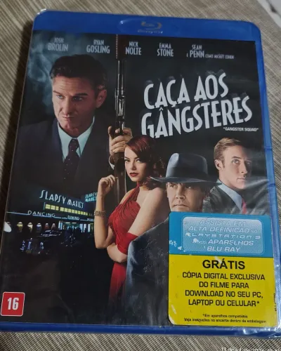 Blu-ray Caça aos Gangsteres Lacrado