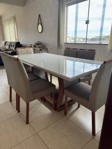 Mesa de jantar retangular Média
