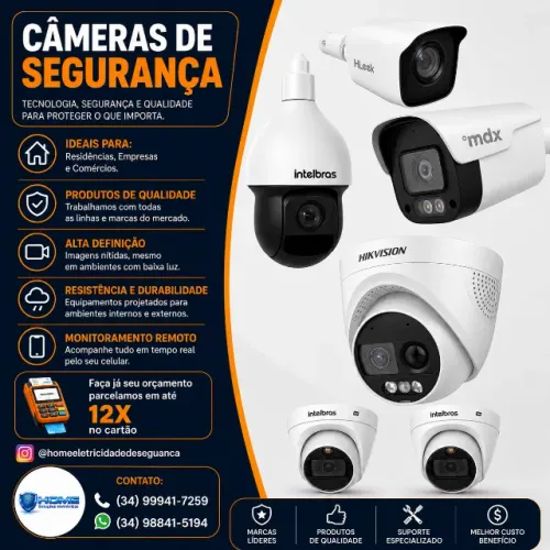 Câmeras de Segurança e Monitoramento por Câmeras