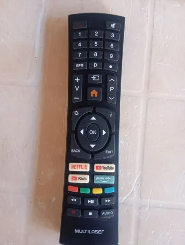 Controle remoto Multilaser tv 55' original