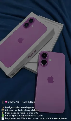 iPhone 16 rosa 
