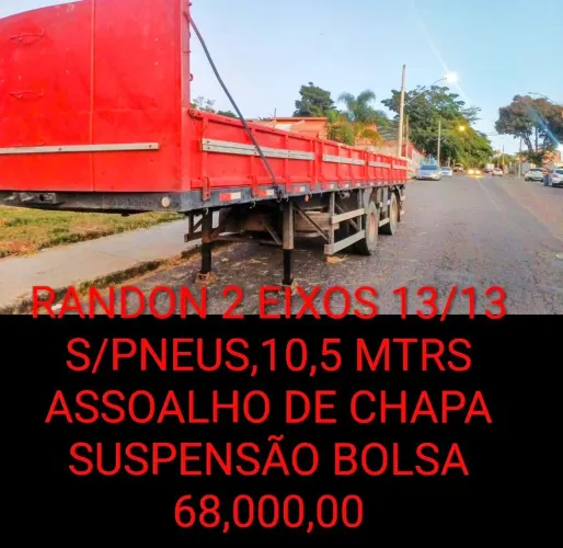 CARRETA RANDON 2013 CARGA SECA 2 EIXOS