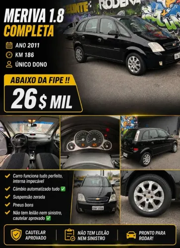Chevrolet Meriva Prem.easytronic 1.8 Flexpower 5P 2011