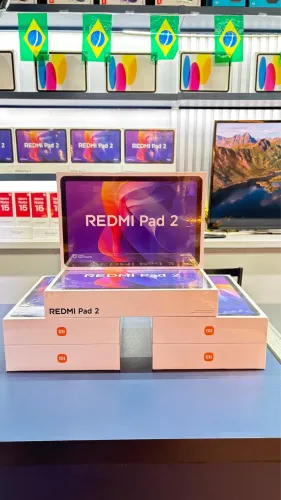 TABLET REDMI PAD 2 256 GB/8 RAM (GRAFITE) - R$1499,00