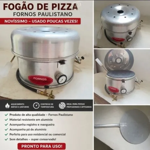 Forno de pizza paulistano baby 