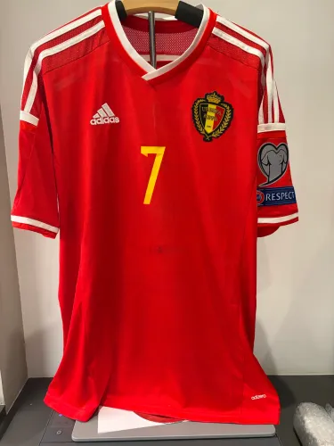 Camisa Bélgica De Bruyne #7 Adidas Adizero 2014/15 Original