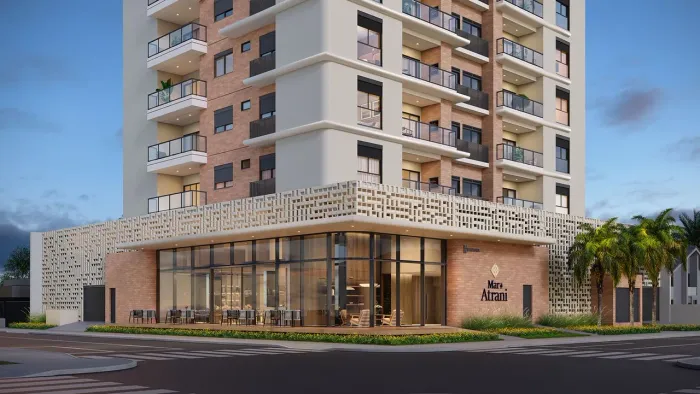 Residencial Mar di Atrani apartamento no Balneario Rincão 03 dormitórios