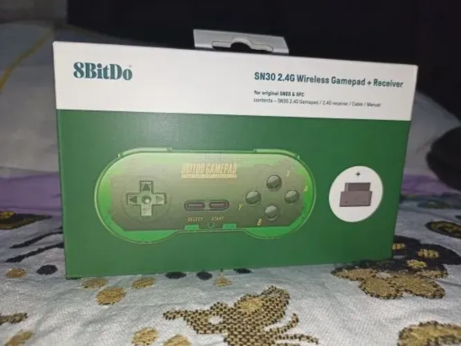 Controle 8 BitDo Super Nintendo LACRADO DE FÁBRICA