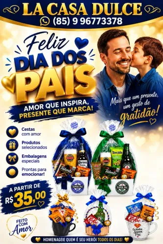 CESTAS PARA O DIA DOS PAIS