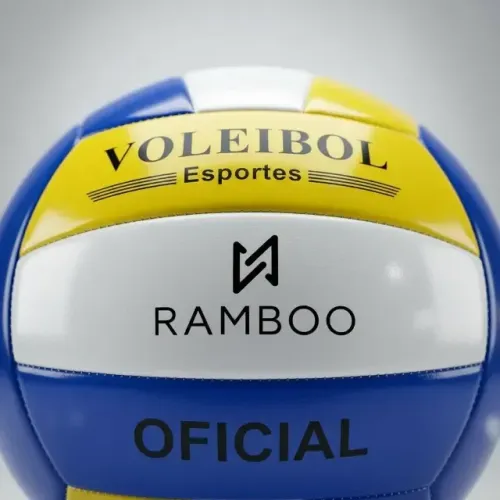Bola Vôlei RAMBOO Areia Praia Quadra Tamanho Oficial Profissional
