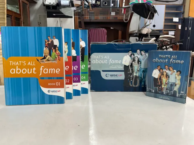 Kit de Material Didático That's All About Fame - The Complete Collection Wise Up