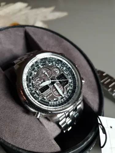 Relógio Citizen Navihawk A-T JY8030-83E ECO-DRIVE