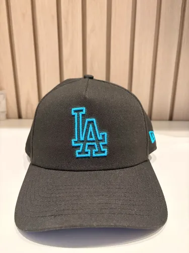 Boné New Era 9FORTY Los Angeles Dodgers LA Preto e Azul