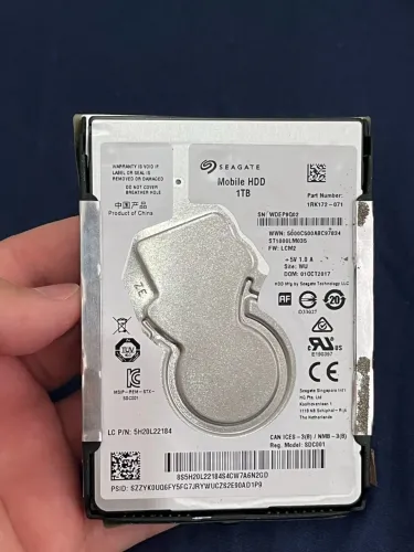 HD Seagate Mobile 1TB