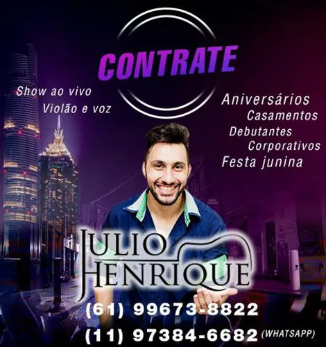 Cantor R$ 700. Festa Junina.  Sertanejo, Pop Rock, MPB, Forró, Pagode.