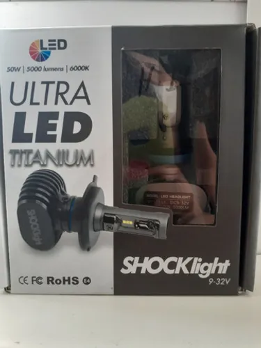 Led ultra led shock Light h11 novo instalado na hora