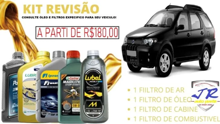 Kit Troca de Óleo e Filtros 