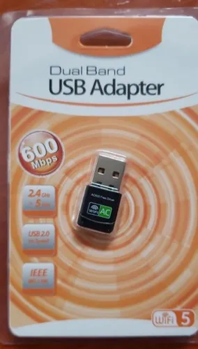 Adaptador Wifi Dual Band 2.4 / 5ghz