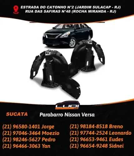 Parabarro Nissan Versa