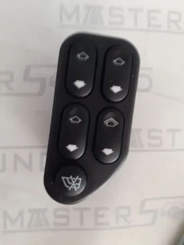 Botão  quádruplo do vidro elétrico. Para: Fiesta  Novo/ Ecosport antiga.  